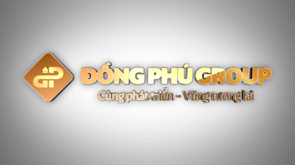 Ảnh nền video logo Đồng Phú Group