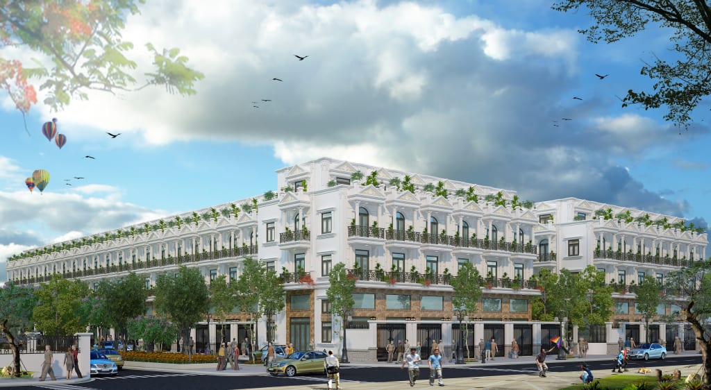 phối cảnh tổng thể dự án one palace city