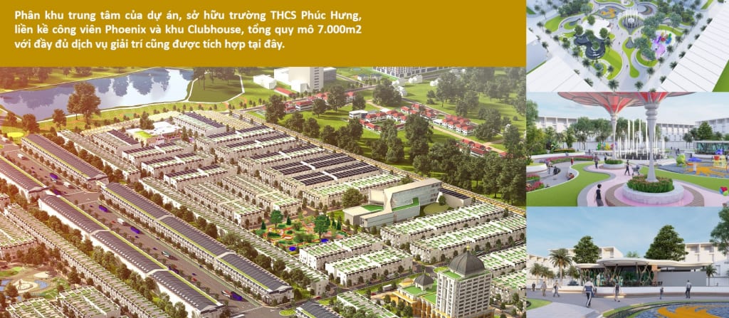 phân khu gold center