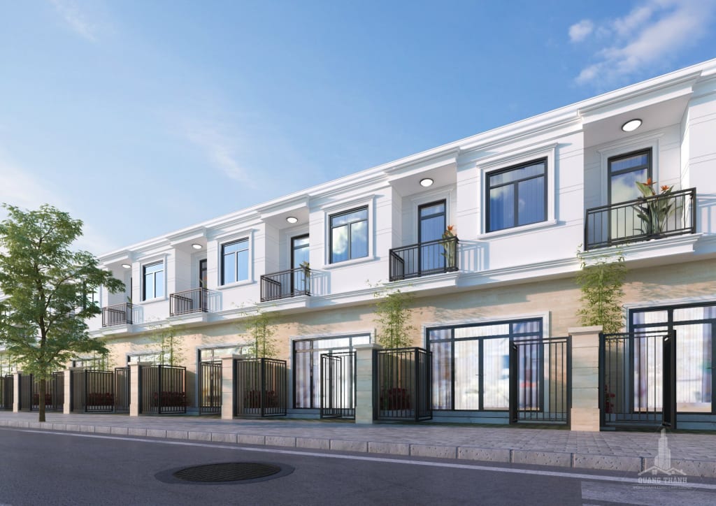 nhà phố liền kế tại dự án phúc hưng golden chơn thành