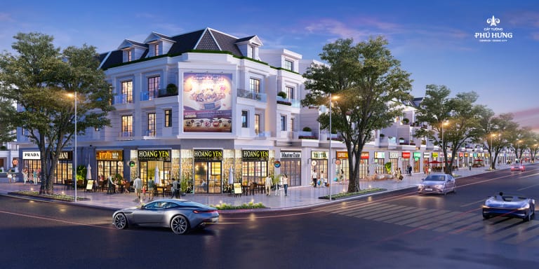 nhà phố thương mại cát tường phú hưng