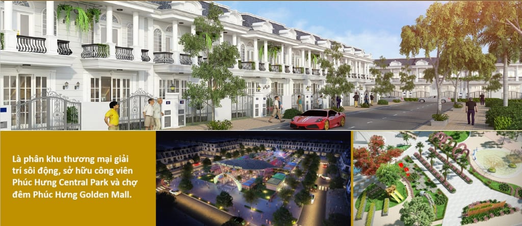 tổng thể phân khu phúc hưng golden silk