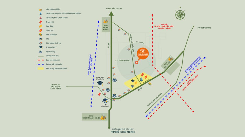 sơ đồ vị trí dự án cát tường phú thành park house