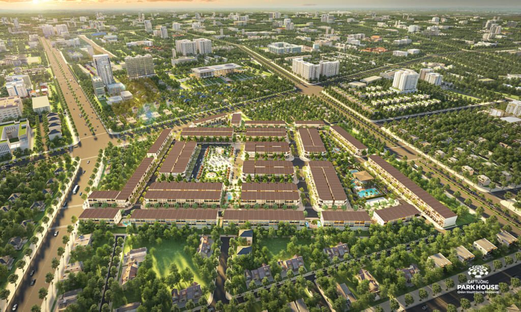 view tổng thể cát tường park house