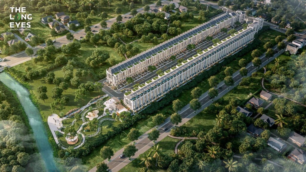 phối cảnh tổng thể dự án the long eyes